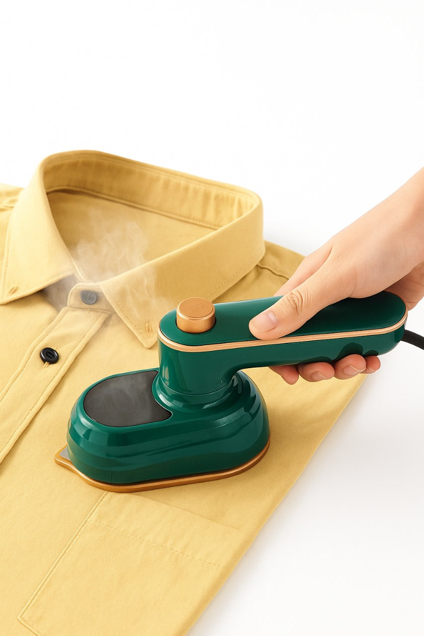 MINI PLANCHA A VAPOR | ⚡ Calienta en 30 segundos y deja tu ropa impecable