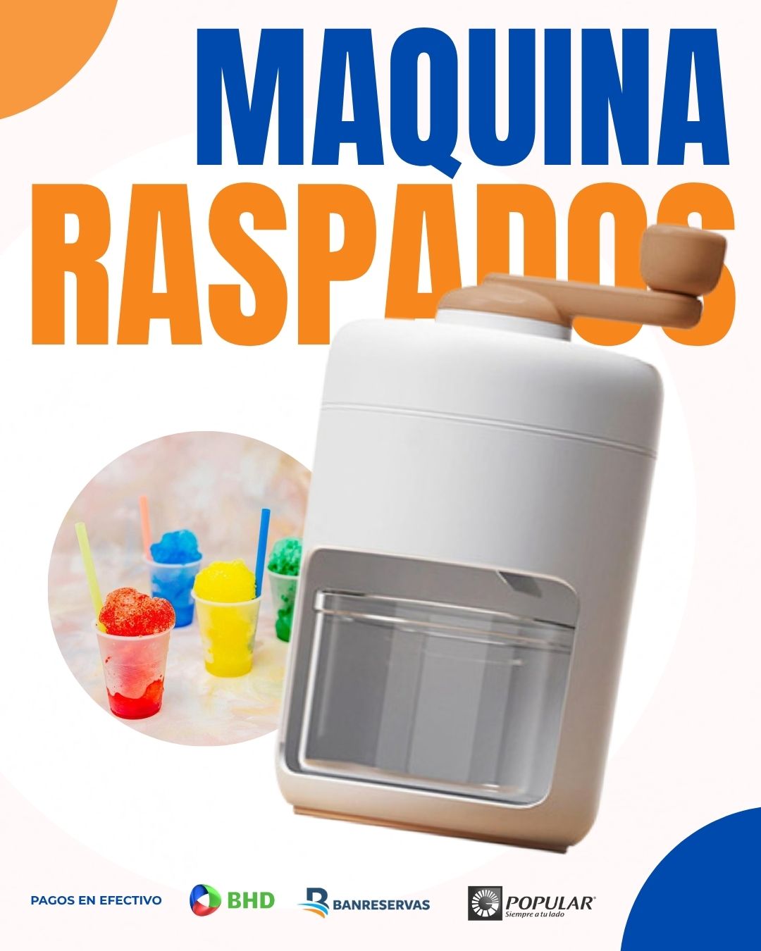Mini Maquina Raspadora de Hielos | La diversión y frescura del raspado ahora en tus manos!