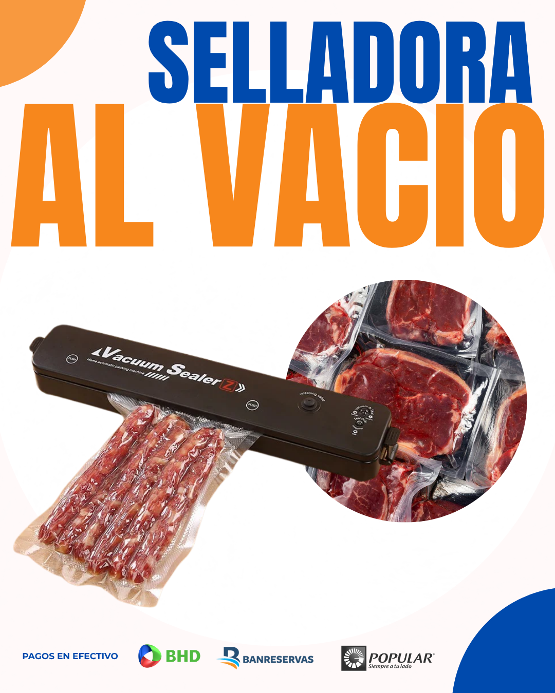 Máquina Selladora al Vacío 2 en 1 | Conserva tus alimentos como un profesional