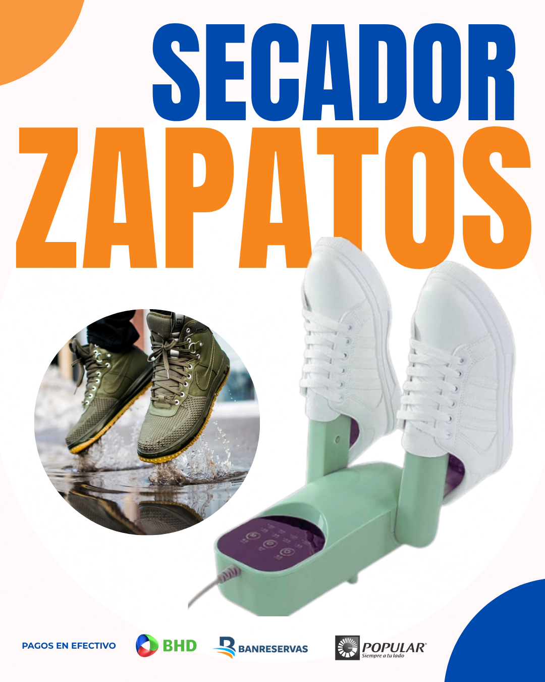 Secador de Zapatos Multifuncional | Secador multifuncional para zapatos y más – Cómodo, seguro y efectivo