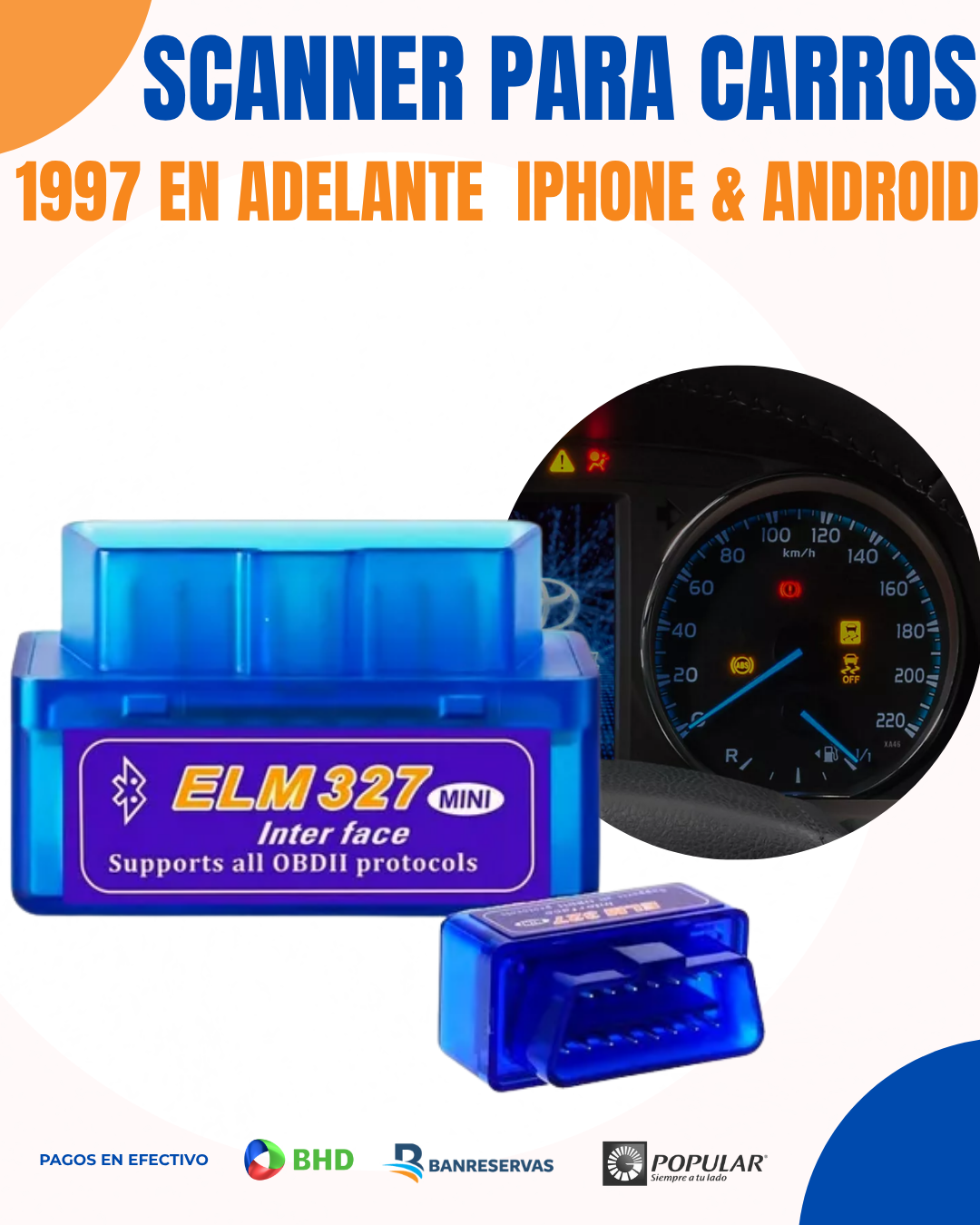 Escáner de Diagnóstico OBD2 por Bluetooth | 🔧 Diagnostica tu carro tú mismo con el ELM327