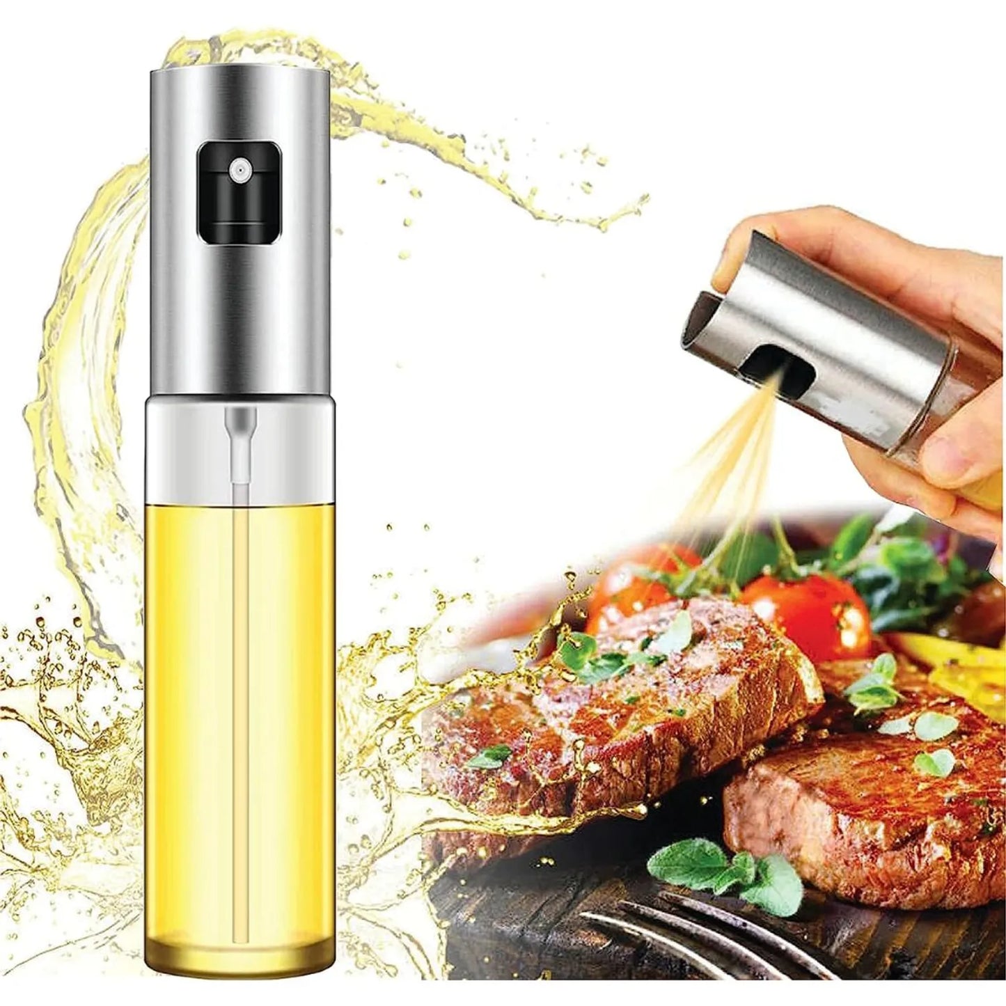 DISPENSADOR DE ACEITE EN SPRAY | Controla el aceite y cuida tu salud con cada rociada.