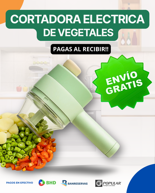 PICADORA ELECTRICA | 🧄 Cocina Más Rápido 🚀 y Sin Esfuerzo con Solo un Botón