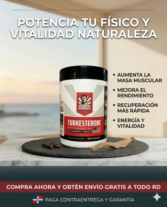 Turkesterone | Energía y Rendimiento para Personas Activas💪